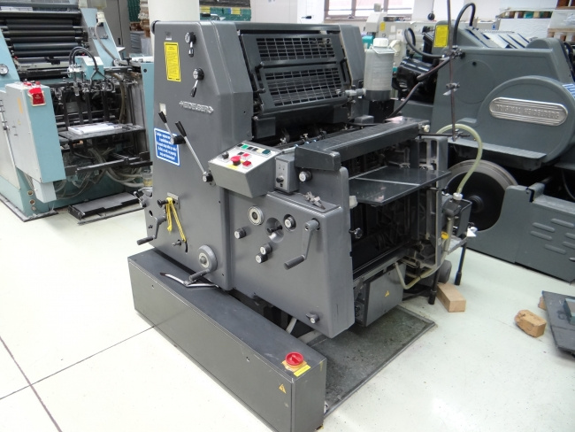 Heidelberg gto 52 single color