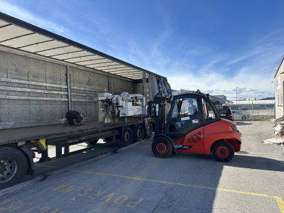 Loading of Bobst Media 45 II