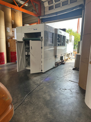Izvlek izsekovalnega stroja Bobst SPanthera 106 LER
