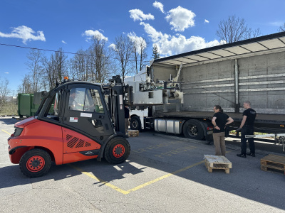 Loading of Bobst Media 45 II