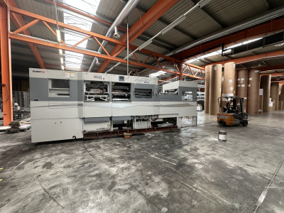 Izvlek izsekovalnega stroja Bobst SPanthera 106 LER