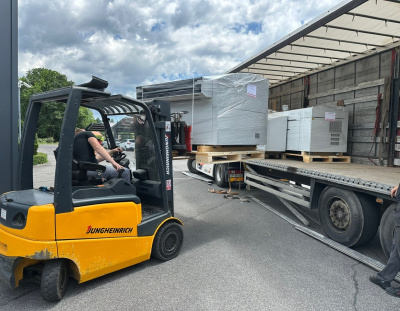Loading of CTP Heidelberg Topsetter PF 102