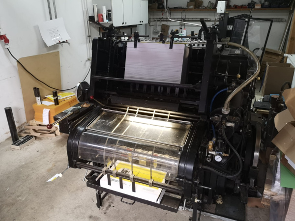 Heidelberg Cylinder KSBA 46  x 58,5 cm