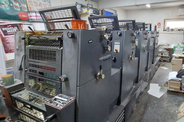 Heidelberg GTO PM 52-5