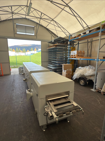 INO conveyorized hot-air dryer DRY HA6