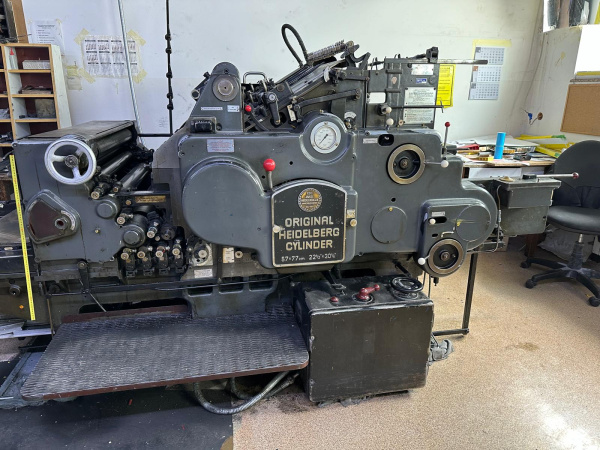 Heidelberg Cylinder SBG