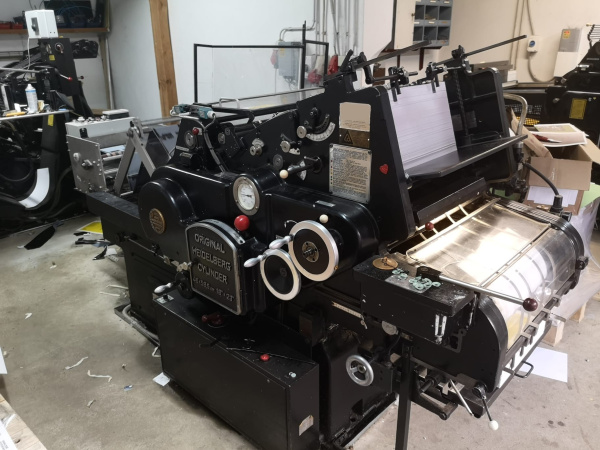 Heidelberg Cylinder KSBA 46  x 58,5 cm