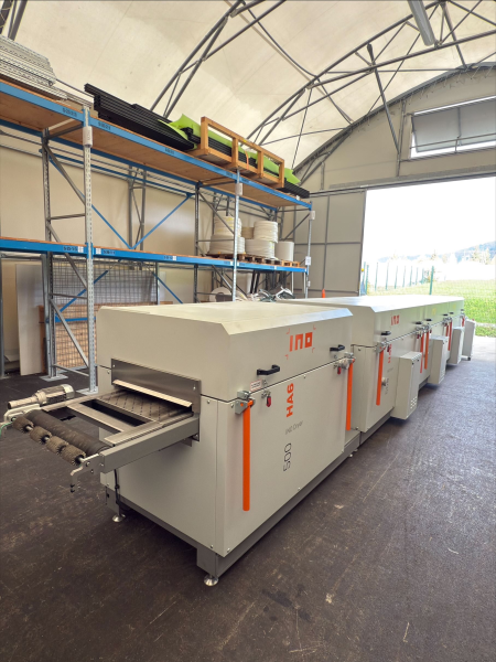 INO conveyorized hot-air dryer DRY HA6